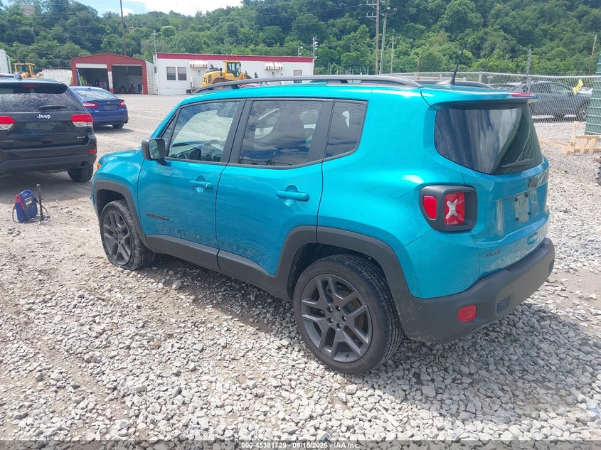 2021 Jeep Renegade VIN ZACNJDBB9MPN34541 IAAI salvage auction — FRONT END, Salvage Title, sold $4,775 on 2026-08-11 (photo 3)