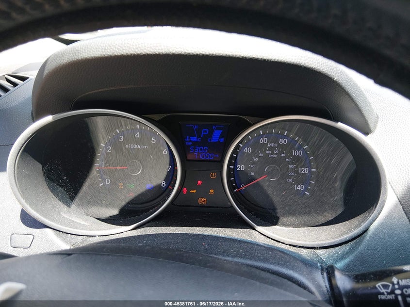 2015 Hyundai Tucson VIN KM8JUCAG9FU975633 IAAI salvage auction — LEFT FRONT, Clear (Massachusetts), sold $2,600 on 2026-07-28 (photo 7)