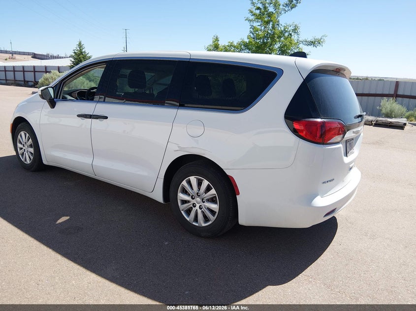 2021 Chrysler Voyager VIN 2C4RC1AG7MR558438 IAAI salvage auction — NORMAL WEAR, Sf97 (Colorado), sold $10,300 on 2026-08-05 (photo 3)