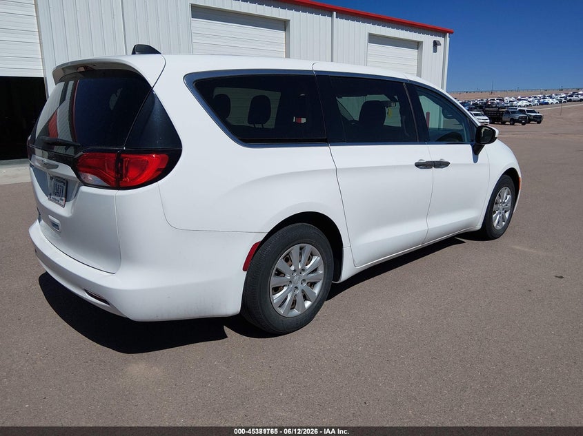 2021 Chrysler Voyager VIN 2C4RC1AG7MR558438 IAAI salvage auction — NORMAL WEAR, Sf97 (Colorado), sold $10,300 on 2026-08-05 (photo 4)