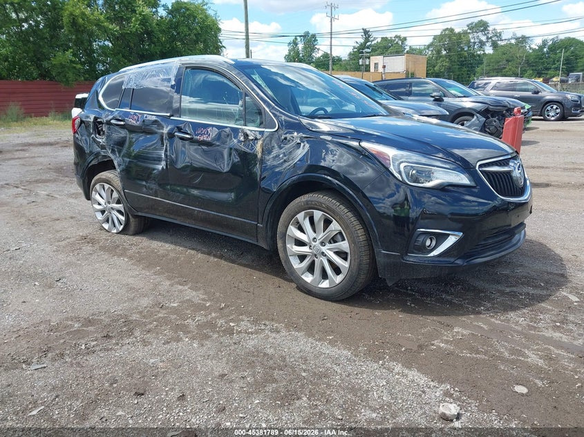 2016 Buick Envision VIN LRBFXESX3GD189452 IAAI salvage auction — LEFT & RIGHT, Salvage (Michigan), sold $1,125 on 2026-07-09 (photo 1)