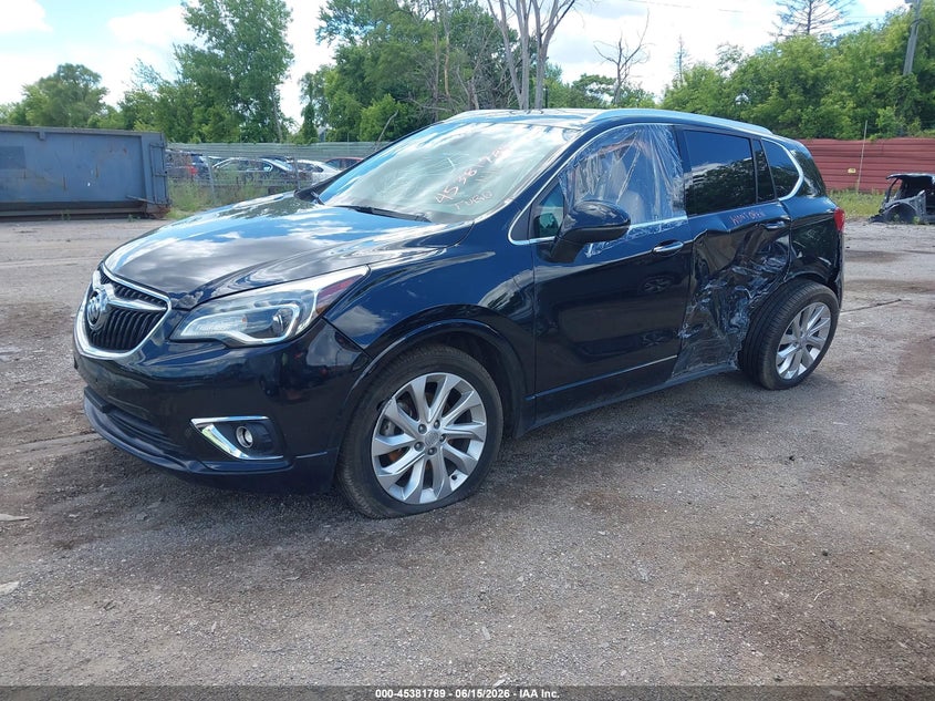 2016 Buick Envision VIN LRBFXESX3GD189452 IAAI salvage auction — LEFT & RIGHT, Salvage (Michigan), sold $1,125 on 2026-07-09 (photo 2)