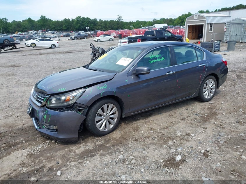 2013 Honda Accord VIN 1HGCR2F86DA204864 IAAI salvage auction — FRONT END, Salvage (Georgia), sold $1,550 on 2026-07-10 (photo 2)