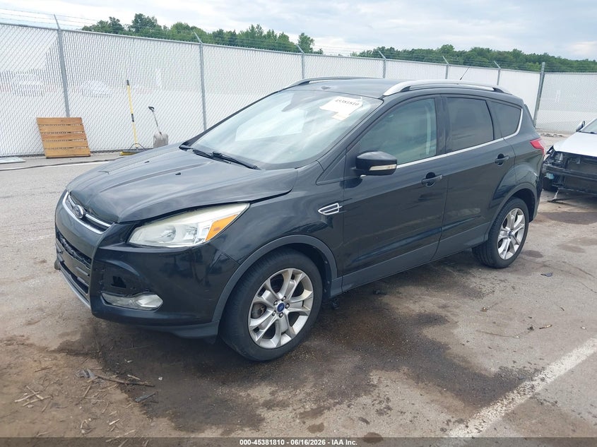 2014 Ford Escape VIN 1FMCU9JX8EUD08370 IAAI salvage auction — FRONT END, Clear (Indiana), sold $500 on 2026-07-27 (photo 2)
