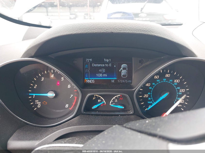 2014 Ford Escape VIN 1FMCU9JX8EUD08370 IAAI salvage auction — FRONT END, Clear (Indiana), sold $500 on 2026-07-27 (photo 7)