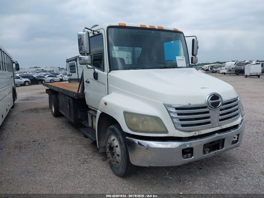 2009 Hino 258/268 VIN 5PVNJ8JN392S50166 IAAI salvage auction — FRONT END, Original (Texas), sold $11,250 on 2026-07-21 (photo 1)