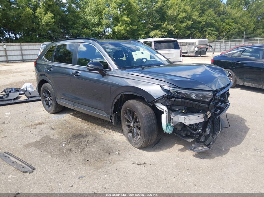 2025 Honda Cr-v VIN 7FARS6H55SE058702 IAAI salvage auction — FRONT END, Salvage (Tennessee), sold $10,700 on 2026-07-22 (photo 1)