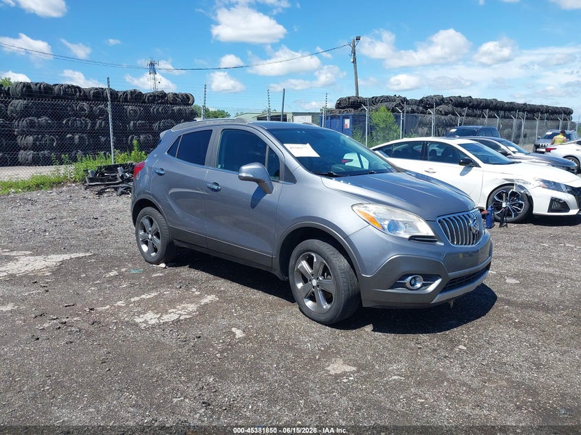 2014 Buick Encore VIN KL4CJBSBXEB724336 IAAI salvage auction — SIDE, Salvage (Pennsylvania), sold $450 on 2026-07-10 (photo 1)