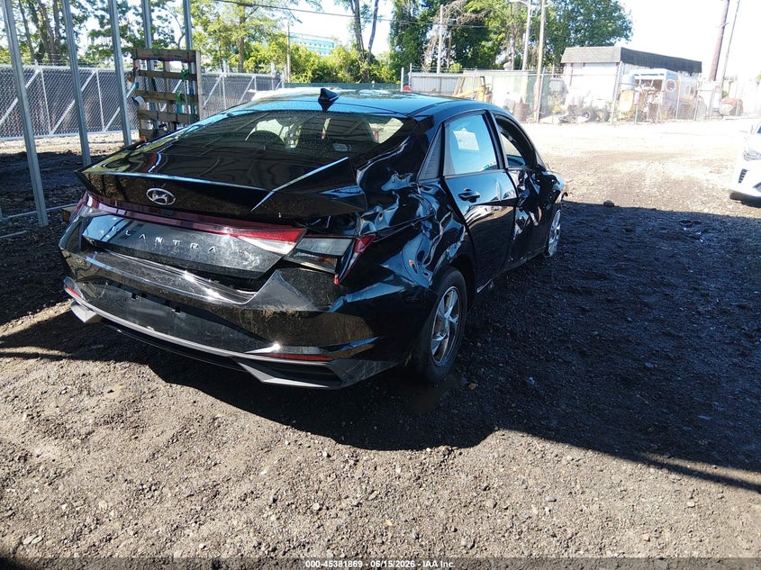 2021 Hyundai Elantra VIN KMHLL4AG8MU073019 IAAI salvage auction — ALL OVER, Salvage (Delaware), sold $1,750 on 2026-07-27 (photo 3)