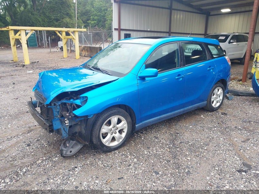 2007 Toyota Matrix VIN 2T1KR32E97C683647 IAAI salvage auction — FRONT END, Salvage (Georgia), sold $350 on 2026-07-09 (photo 2)