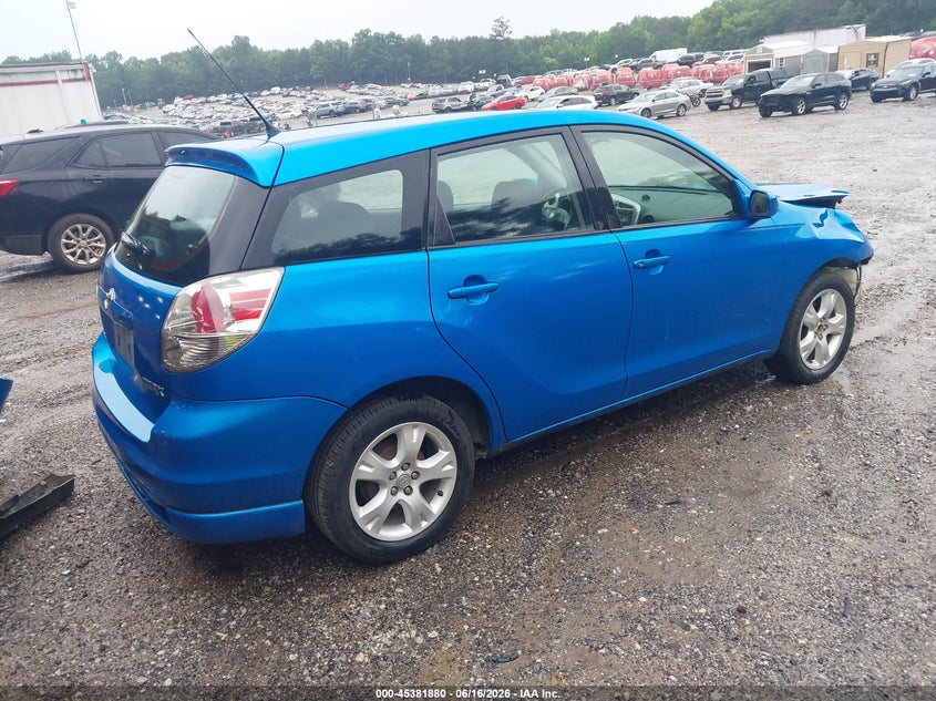 2007 Toyota Matrix VIN 2T1KR32E97C683647 IAAI salvage auction — FRONT END, Salvage (Georgia), sold $350 on 2026-07-09 (photo 4)
