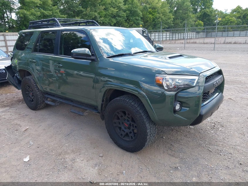 2020 Toyota 4runner VIN JTEBU5JR9L5834942 IAAI salvage auction — SIDE, Salvage (Tennessee), sold $9,000 on 2026-07-29 (photo 1)