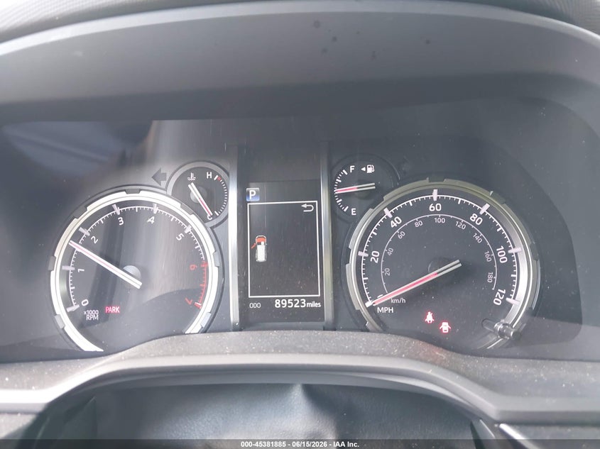 2020 Toyota 4runner VIN JTEBU5JR9L5834942 IAAI salvage auction — SIDE, Salvage (Tennessee), sold $9,000 on 2026-07-29 (photo 7)