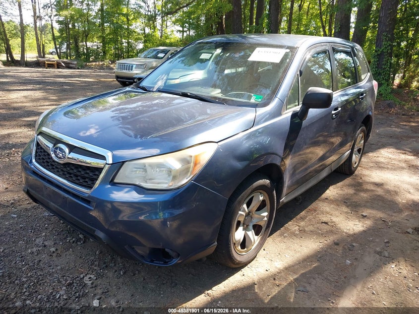 2014 Subaru Forester VIN JF2SJAAC7EH422524 IAAI salvage auction — NORMAL WEAR, Clear (Virginia), sold $350 on 2026-07-28 (photo 2)