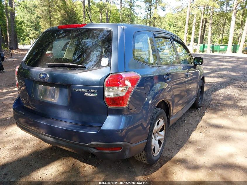2014 Subaru Forester VIN JF2SJAAC7EH422524 IAAI salvage auction — NORMAL WEAR, Clear (Virginia), sold $350 on 2026-07-28 (photo 4)