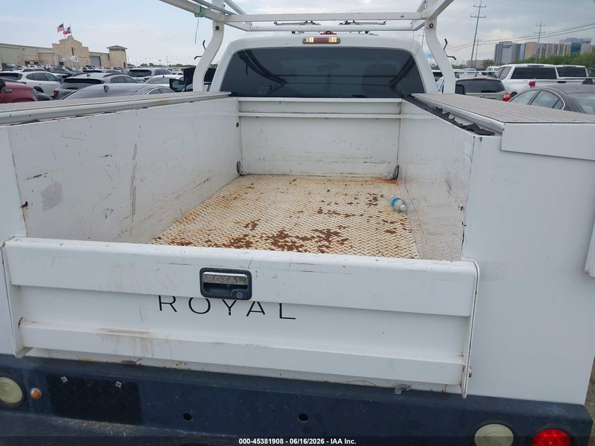 2014 Ford F250 VIN 1FTBF2A61EEB11558 IAAI salvage auction — FRONT & REAR, Enterprise Vehicles Clear Only (Texas), sold $3,200 on 2026-07-09 (photo 8)
