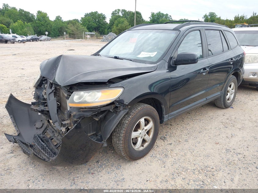 2008 Hyundai Santa fe VIN 5NMSG13D78H188665 IAAI salvage auction — FRONT END, Salvage (North Carolina), sold $700 on 2026-07-09 (photo 2)