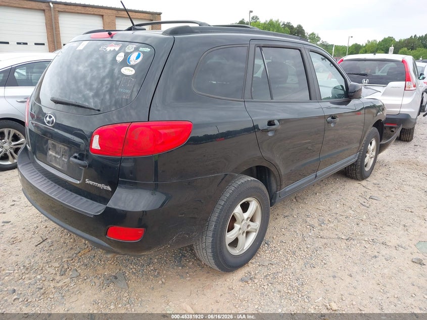 2008 Hyundai Santa fe VIN 5NMSG13D78H188665 IAAI salvage auction — FRONT END, Salvage (North Carolina), sold $700 on 2026-07-09 (photo 4)