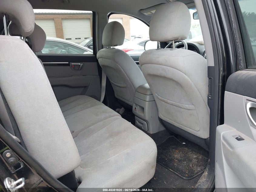 2008 Hyundai Santa fe VIN 5NMSG13D78H188665 IAAI salvage auction — FRONT END, Salvage (North Carolina), sold $700 on 2026-07-09 (photo 8)