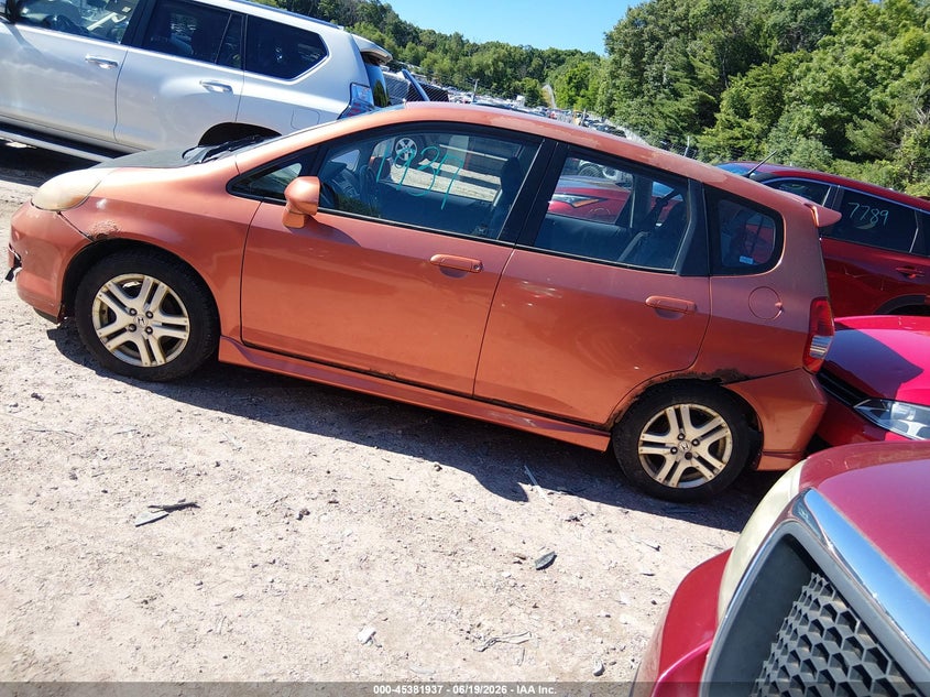 2008 Honda Fit VIN JHMGD37638S027528 IAAI salvage auction — NORMAL WEAR, Salvage (Wisconsin), sold $175 on 2026-07-22 (photo 3)