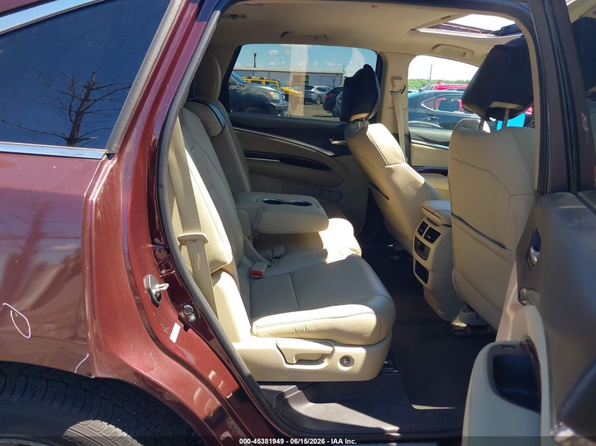 2014 Acura Mdx VIN 5FRYD4H44EB043964 IAAI salvage auction — FRONT END, Salvage (New Jersey), sold $3,050 on 2026-07-30 (photo 8)