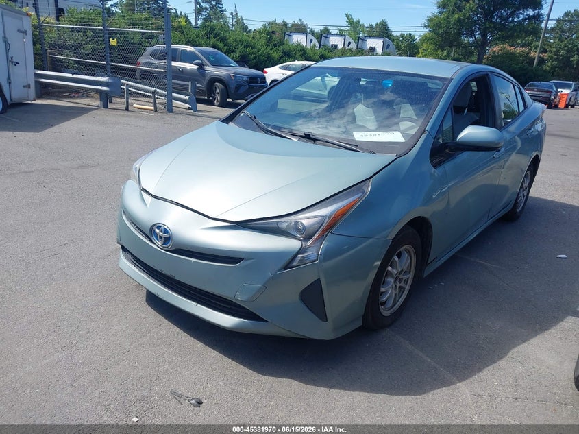 2016 Toyota Prius VIN JTDKARFU1G3013787 IAAI salvage auction — NORMAL WEAR, Clear-Dealer Only (North Carolina), sold $3,100 on 2026-07-29 (photo 2)