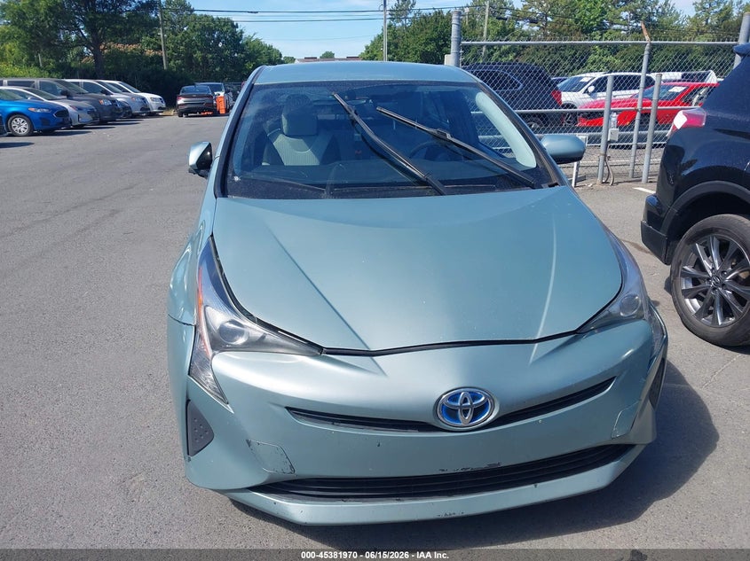2016 Toyota Prius VIN JTDKARFU1G3013787 IAAI salvage auction — NORMAL WEAR, Clear-Dealer Only (North Carolina), sold $3,100 on 2026-07-29 (photo 6)