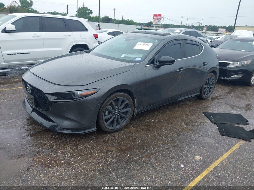 2021 Mazda 3 VIN JM1BPBNY4M1400352 IAAI salvage auction — SIDE, Salvage Title, sold $6,975 on 2026-08-26 (photo 2)