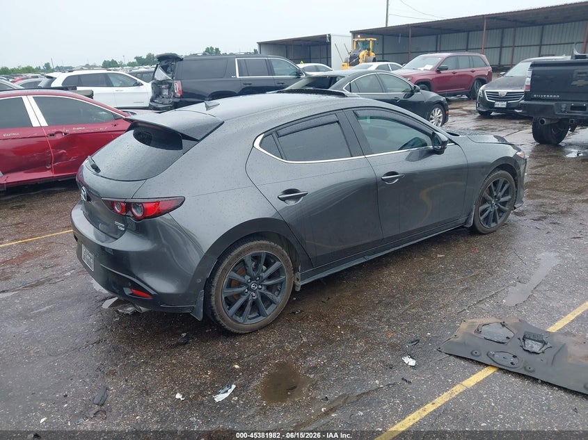 2021 Mazda 3 VIN JM1BPBNY4M1400352 IAAI salvage auction — SIDE, Salvage Title, sold $6,975 on 2026-08-26 (photo 4)