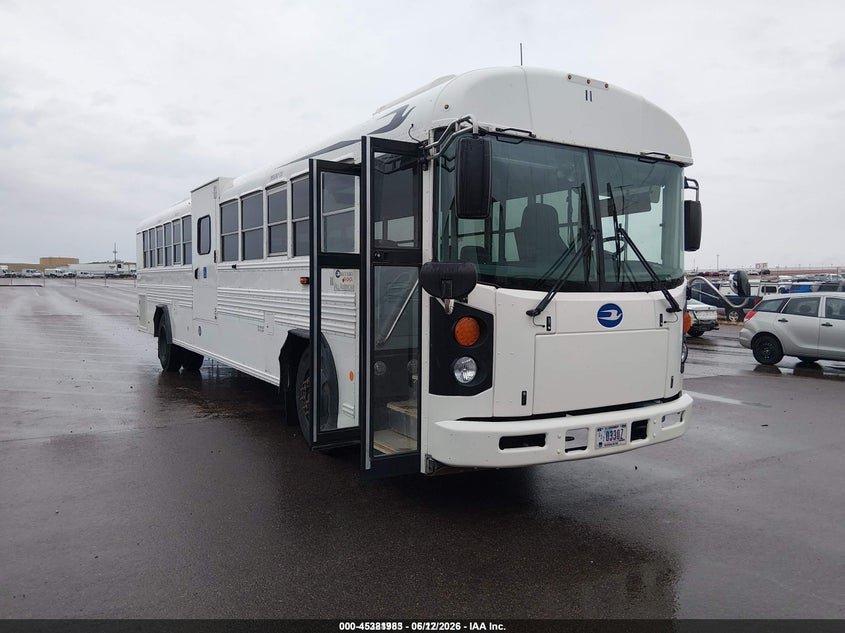 2015 Blue bird School bus / transit bus VIN 1BABNBPA6FF311243 — IAAI salvage auction photo
