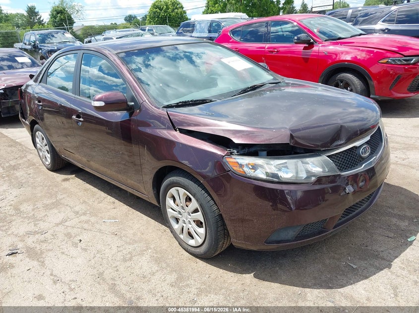 2010 Kia Forte VIN KNAFU4A20A5311032 IAAI salvage auction — REAR END, Clear (Michigan), sold $650 on 2026-07-16 (photo 1)