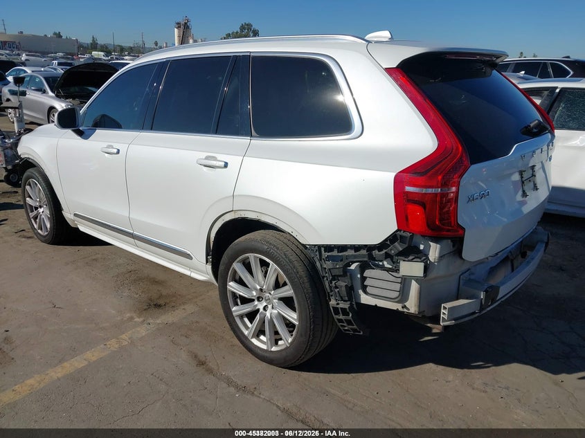 2016 Volvo Xc90 VIN YV4A22PLXG1020736 IAAI salvage auction — FRONT END, Salvage Title, sold $1,250 on 2026-08-19 (photo 3)