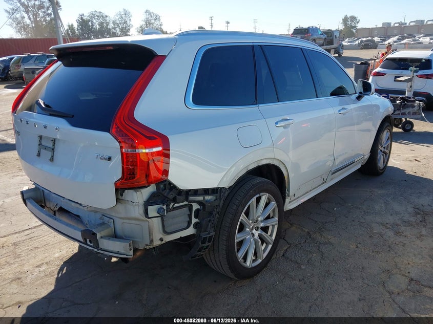 2016 Volvo Xc90 VIN YV4A22PLXG1020736 IAAI salvage auction — FRONT END, Salvage Title, sold $1,250 on 2026-08-19 (photo 4)