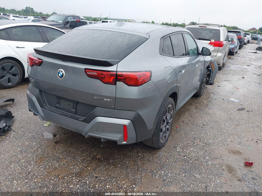 2025 BMW X2 VIN WBX63GM08S5280537 IAAI salvage auction — FRONT END, Salvage (Texas), sold $1,050 on 2026-07-29 (photo 4)