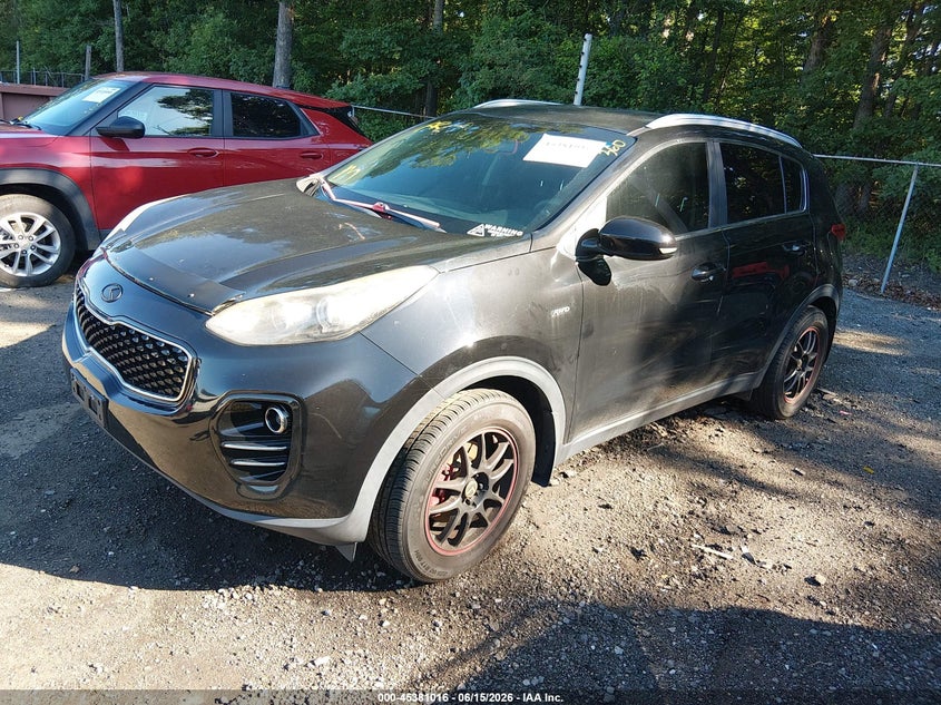 2017 Kia Sportage VIN KNDPMCAC5H7042826 IAAI salvage auction — NORMAL WEAR, Clear (Maryland), sold $2,750 on 2026-07-29 (photo 2)