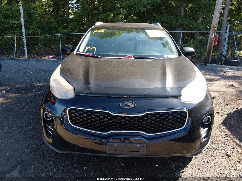 2017 Kia Sportage VIN KNDPMCAC5H7042826 IAAI salvage auction — NORMAL WEAR, Clear (Maryland), sold $2,750 on 2026-07-29 (photo 6)