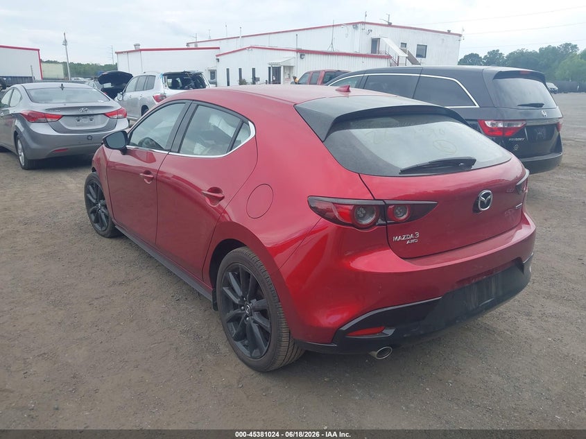 2019 Mazda 3 VIN JM1BPBNM8K1143836 IAAI salvage auction — FRONT END, Salvage - 75% Or Less (Maryland), sold $1,400 on 2026-07-22 (photo 3)