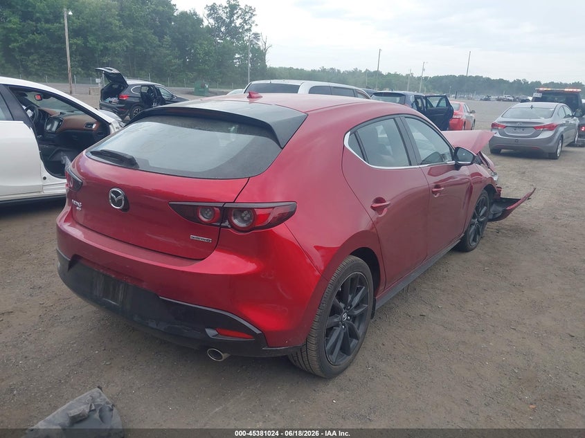 2019 Mazda 3 VIN JM1BPBNM8K1143836 IAAI salvage auction — FRONT END, Salvage - 75% Or Less (Maryland), sold $1,400 on 2026-07-22 (photo 4)