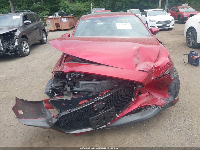 2019 Mazda 3 VIN JM1BPBNM8K1143836 IAAI salvage auction — FRONT END, Salvage - 75% Or Less (Maryland), sold $1,400 on 2026-07-22 (photo 6)
