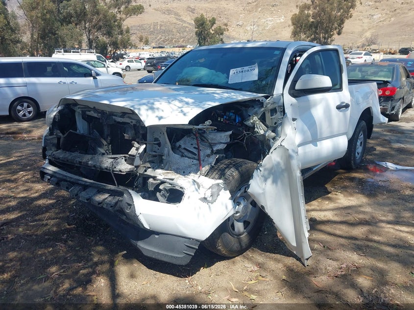 2017 Toyota Tacoma VIN 5TFRX5GN9HX079964 IAAI salvage auction — ENGINE DAMAGE, Salvage (California), sold $1,750 on 2026-07-07 (photo 2)