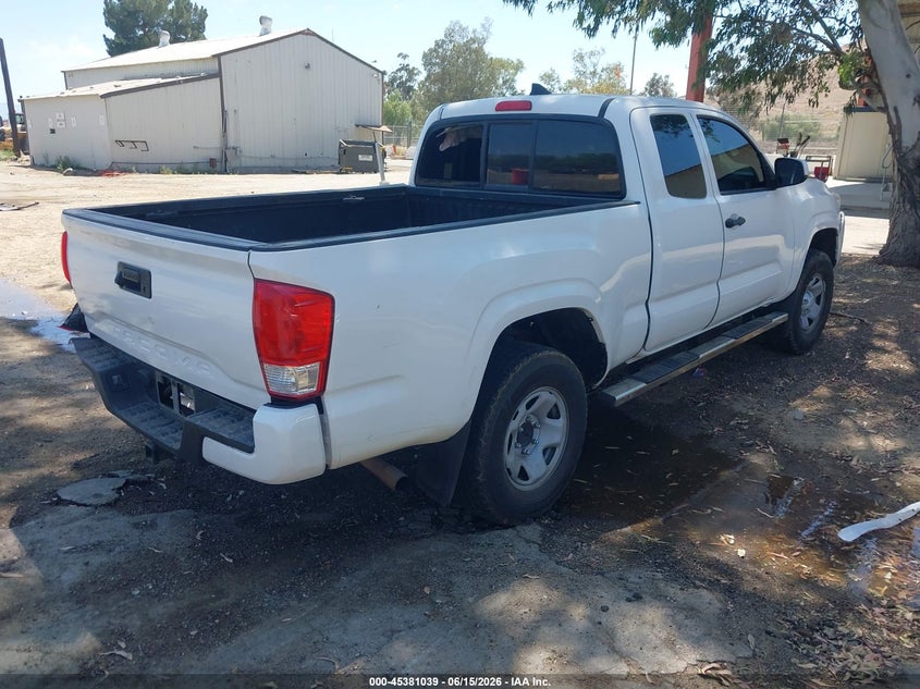 2017 Toyota Tacoma VIN 5TFRX5GN9HX079964 IAAI salvage auction — ENGINE DAMAGE, Salvage (California), sold $1,750 on 2026-07-07 (photo 4)