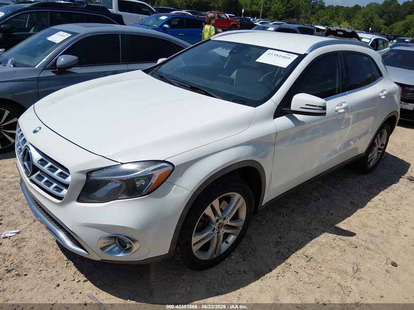 2018 Mercedes-benz Gla-klasse VIN WDCTG4GB2JJ421683 IAAI salvage auction — RIGHT FRONT, Salvage (Idaho), sold $2,950 on 2026-07-20 (photo 2)