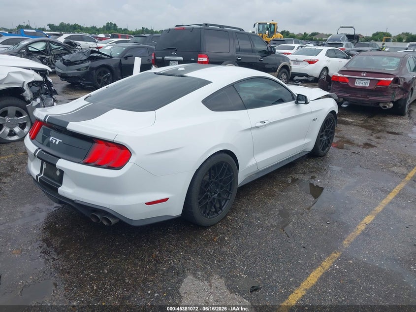 2019 Ford Mustang VIN 1FA6P8CF0K5152117 IAAI salvage auction — FRONT END, Original (Texas), sold $14,000 on 2026-08-21 (photo 4)