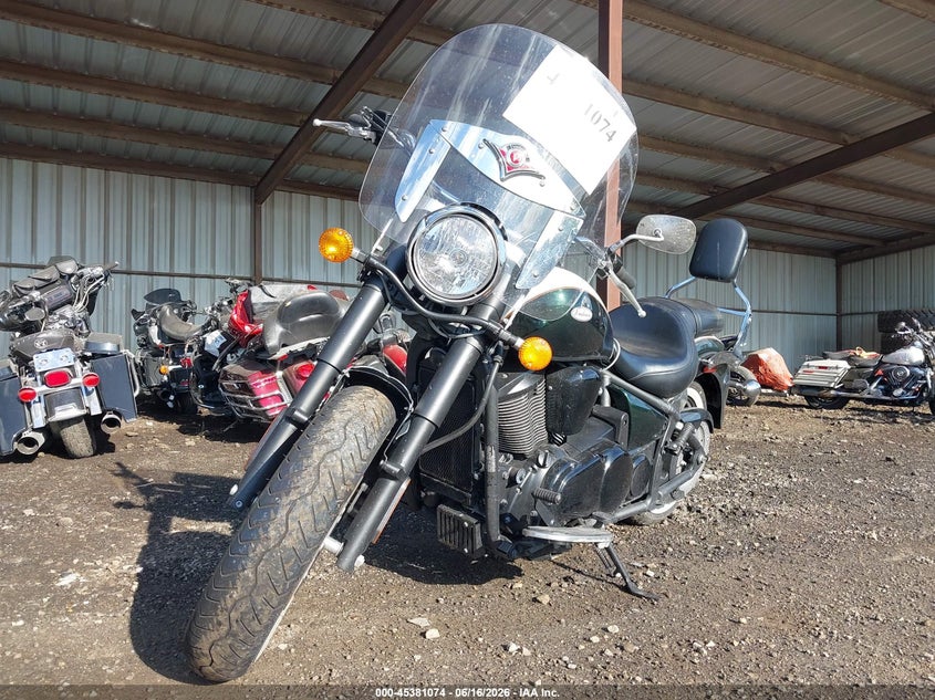 2022 Kawasaki Vn 900 VIN JKAVN2B12NA102324 IAAI salvage auction — LEFT SIDE, Salvage (Ohio), sold $1,800 on 2026-07-08 (photo 2)
