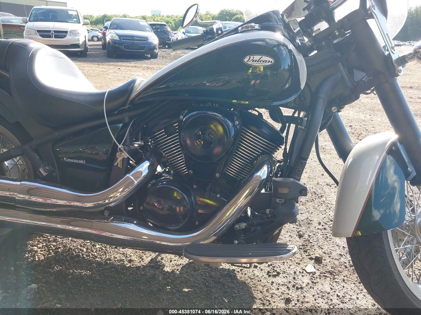2022 Kawasaki Vn 900 VIN JKAVN2B12NA102324 IAAI salvage auction — LEFT SIDE, Salvage (Ohio), sold $1,800 on 2026-07-08 (photo 8)