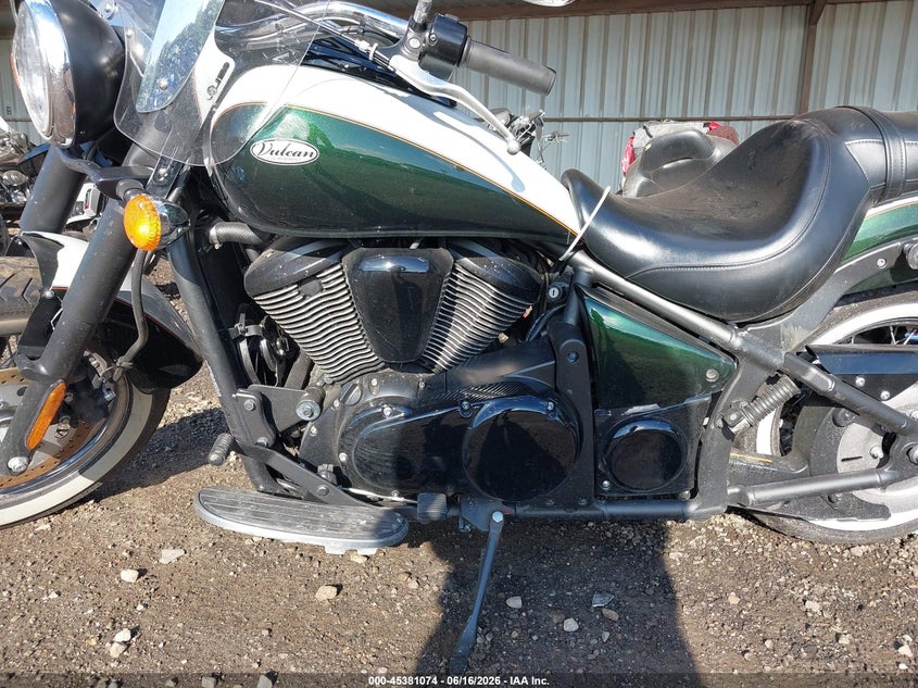 2022 Kawasaki Vn 900 VIN JKAVN2B12NA102324 IAAI salvage auction — LEFT SIDE, Salvage (Ohio), sold $1,800 on 2026-07-08 (photo 9)
