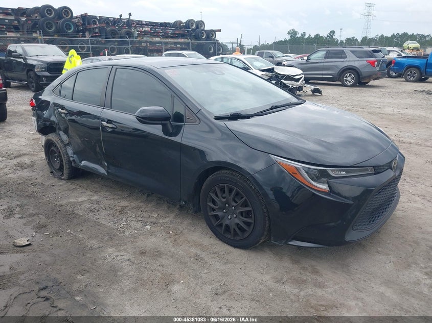 2022 Toyota Corolla VIN JTDEPMAE8NJ210169 IAAI salvage auction — REAR END, Salvage (Georgia), sold $5,300 on 2026-07-24 (photo 1)
