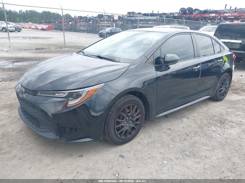 2022 Toyota Corolla VIN JTDEPMAE8NJ210169 IAAI salvage auction — REAR END, Salvage (Georgia), sold $5,300 on 2026-07-24 (photo 2)