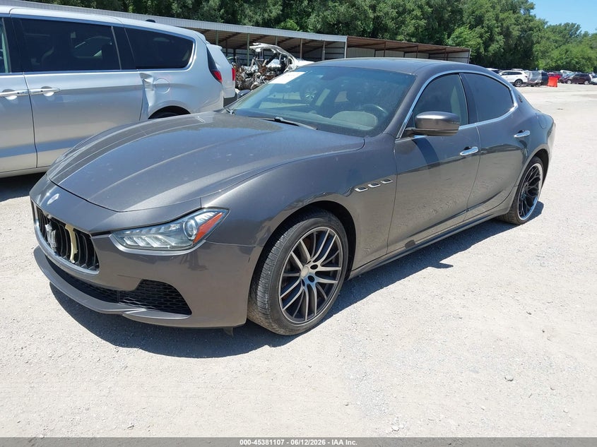 2016 Maserati Ghibli VIN ZAM57XSA6G1175045 IAAI salvage auction — ELECTRICAL, Clear (Kansas), sold $1,275 on 2026-07-08 (photo 2)