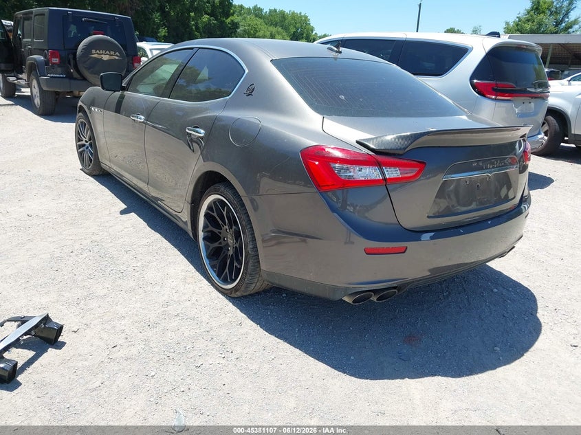 2016 Maserati Ghibli VIN ZAM57XSA6G1175045 IAAI salvage auction — ELECTRICAL, Clear (Kansas), sold $1,275 on 2026-07-08 (photo 3)